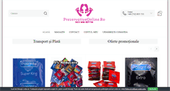 Desktop Screenshot of prezervativeonline.ro